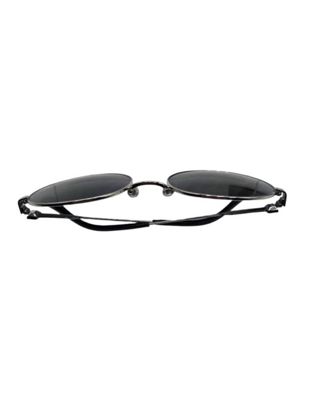 Jimmy Choo Lilo Round Metal Sunglasses in Silver - Picture 7 of 12